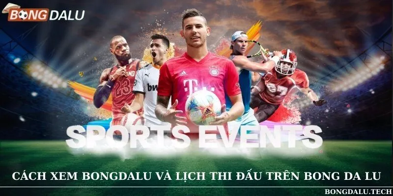 Cách xem Bongdalu và lịch thi đấu trên Bong Da Lu